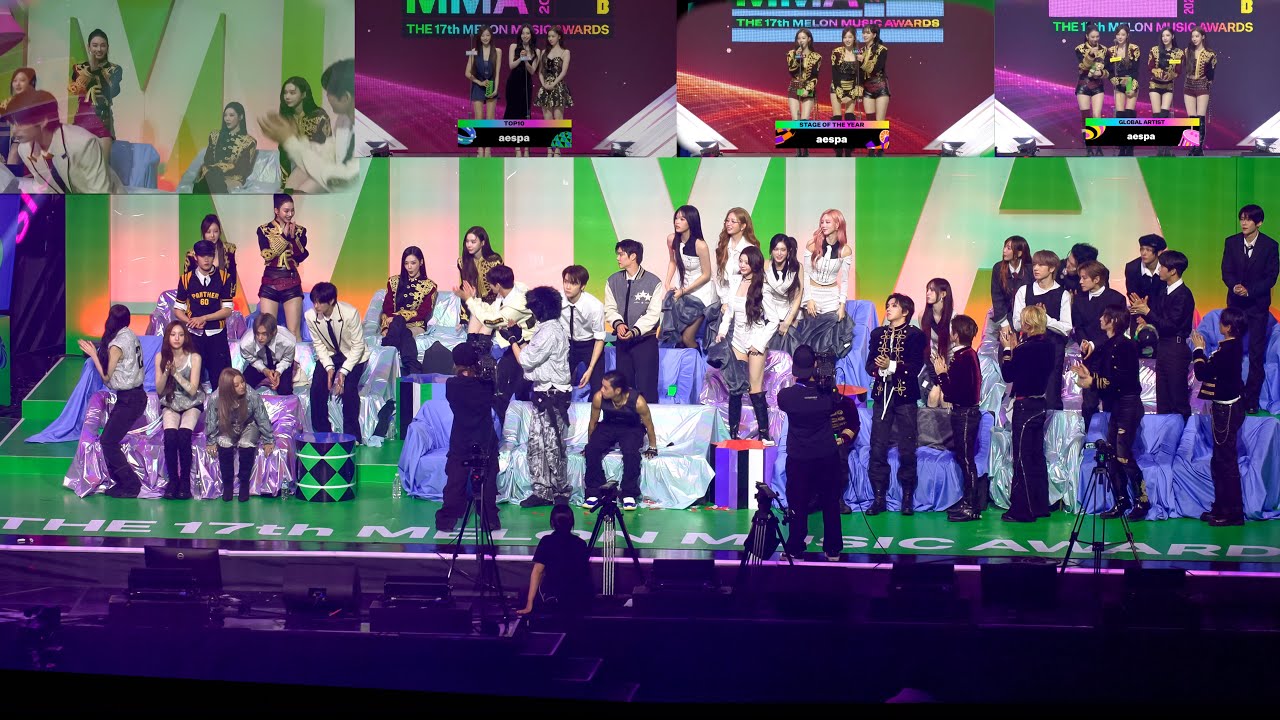 [2025 MMA 에스파 AESPA 3관왕 올해의TOP10 스테이지 오브 더 이어 글로벌 아티스트 수상소감] 리액션 (아이브 지드래곤 라이즈 엔시티위시 ADP 보넥도 알디원 키키)