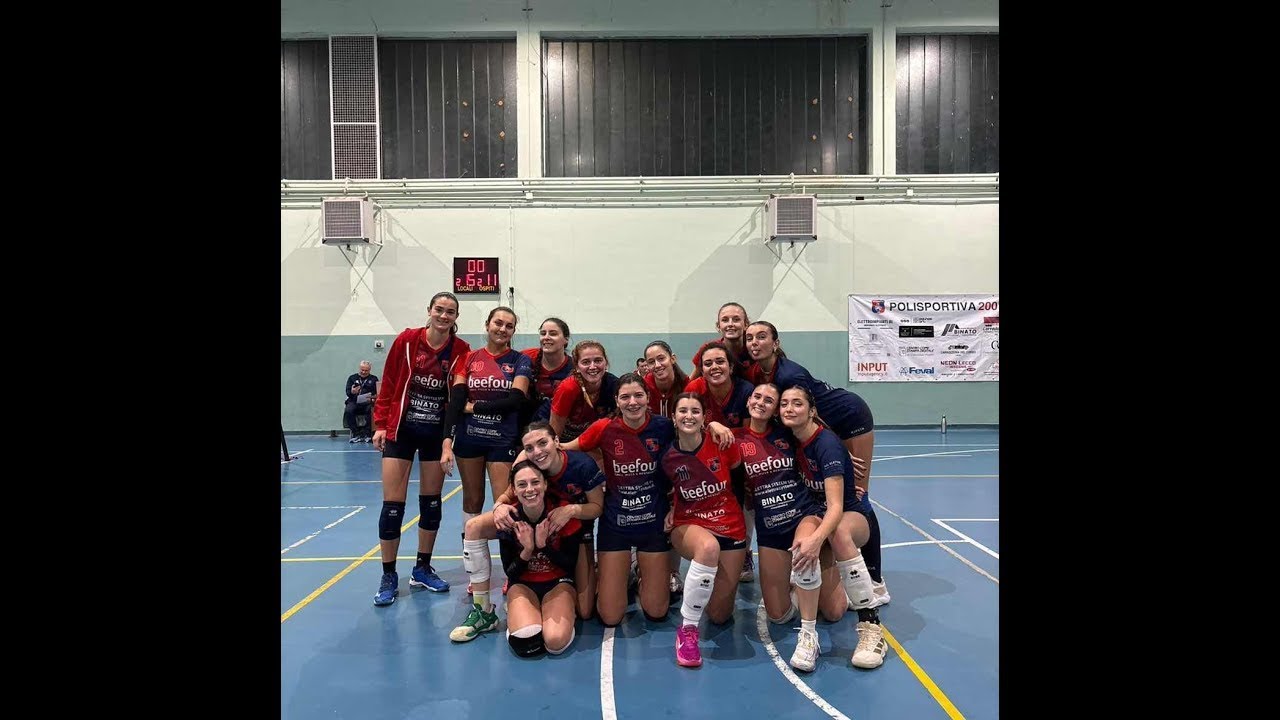 VOLLEY NIBIONNO EVOLUTION VIOLA VS POLISPORTIVA 2001❤️💙