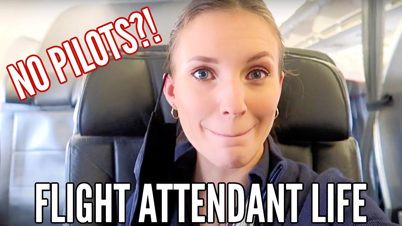 WE DIDN'T HAVE PILOTS | Flight Attendant Life