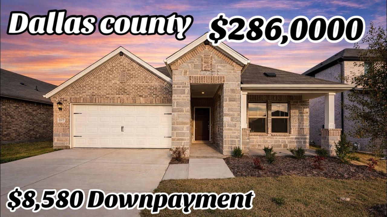 Unbelievable! New 3 Bedroom Home Under $290k Near Dallas, TX.