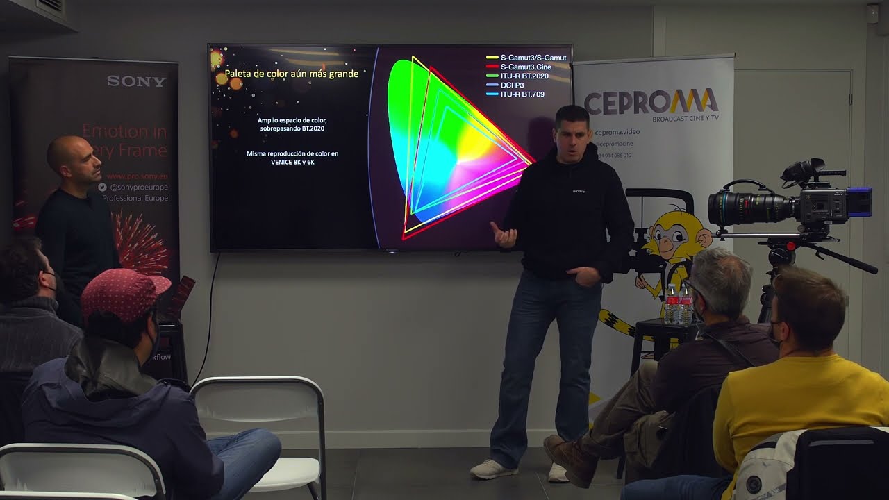 Presentaci&oacute;n Sony Venice 2 en CEPROMA