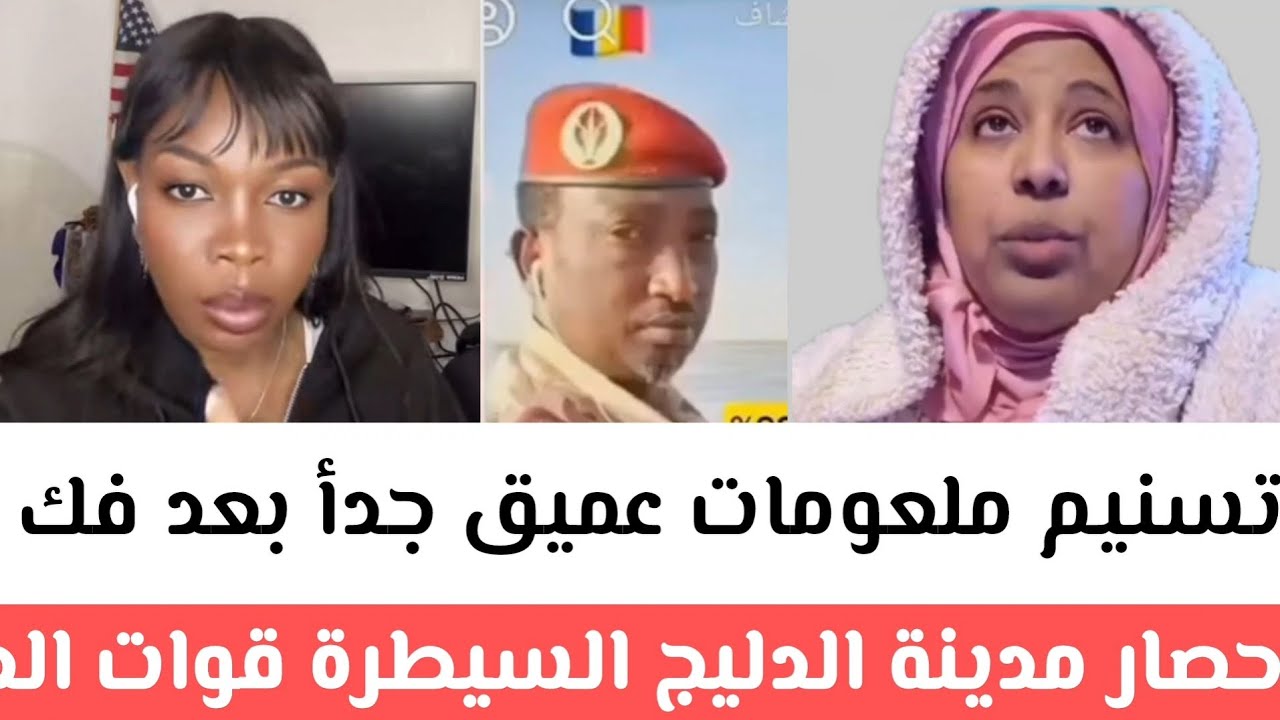 د/تسنيم ملعومات عميق جدأ بعد فك حصار مدينة الدليج  الدعم السريع السيطرة مدينة كاملة وهرووب المشتركة 
