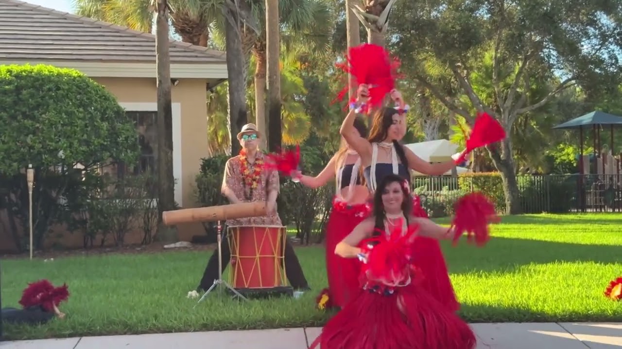 Labor Day Community Luau Show🌺, Greystone Boynton Beach, FL