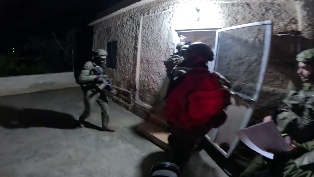Israeli security forces fight terror in Jericho