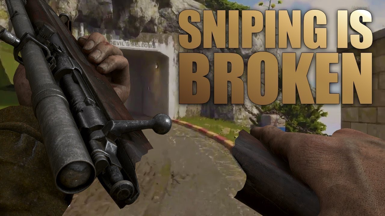 SNIPING IS BROKEN!! In 