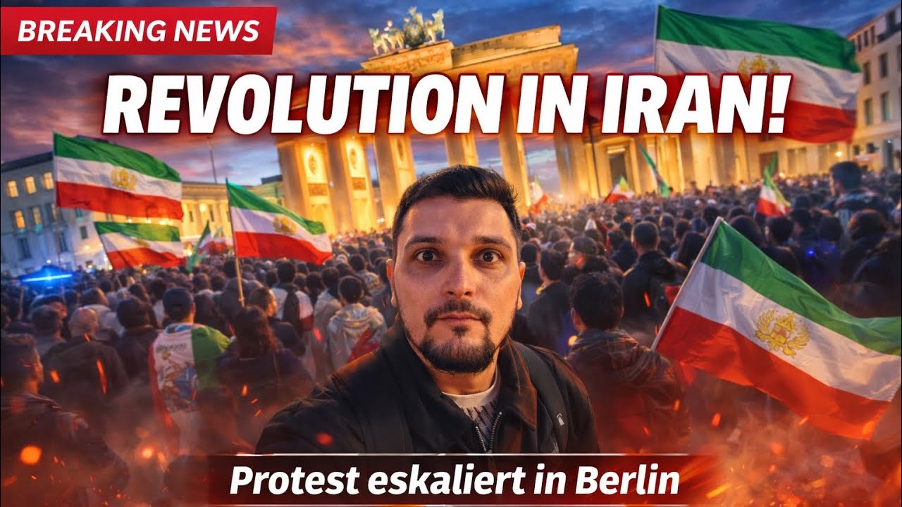 Revolution in Berlin? Iran-Demo eskaliert!