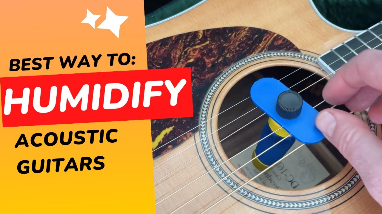 Best Ways to Humidify Hydrate an Acoustic Guitar