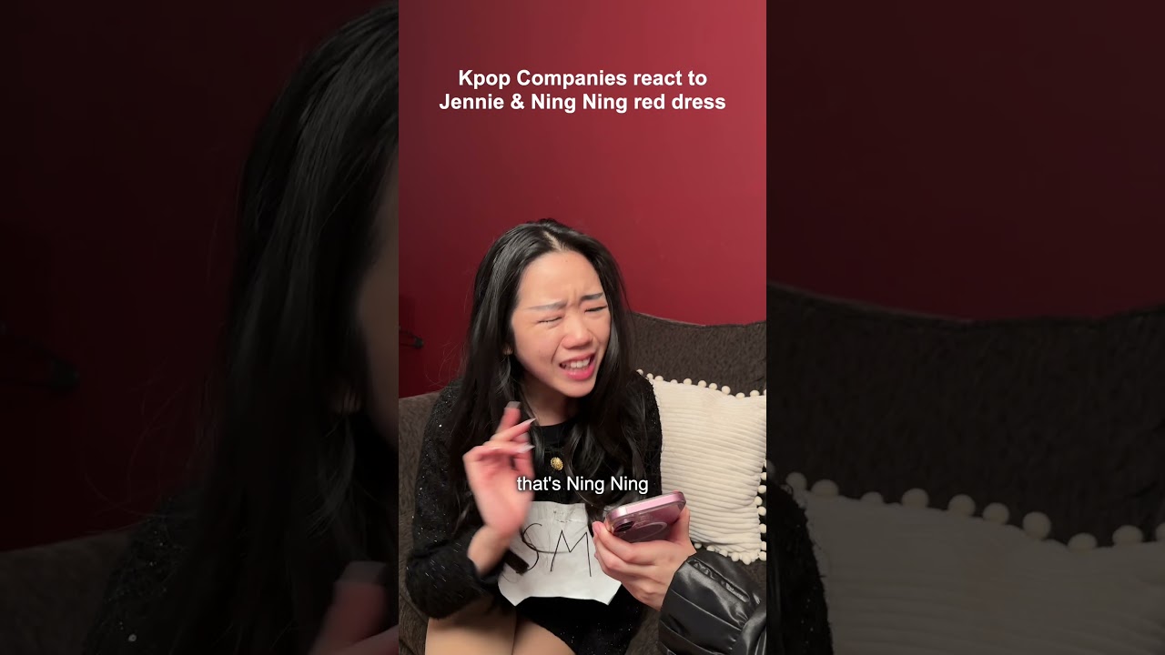 KPOP COMPANIES REACT TO JENNIE AND NING NING TWINNING?!?