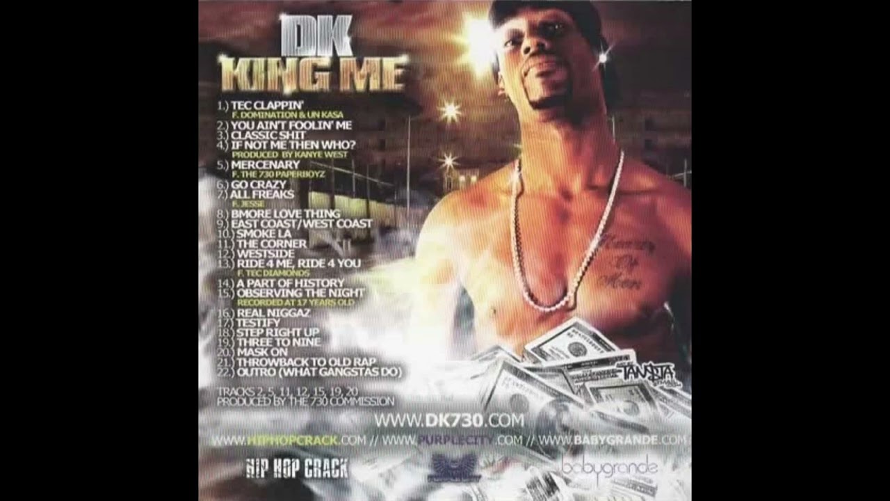 DJ Kay Slay & Shiest Bubz Present DK – King Me - Tec Clappin'