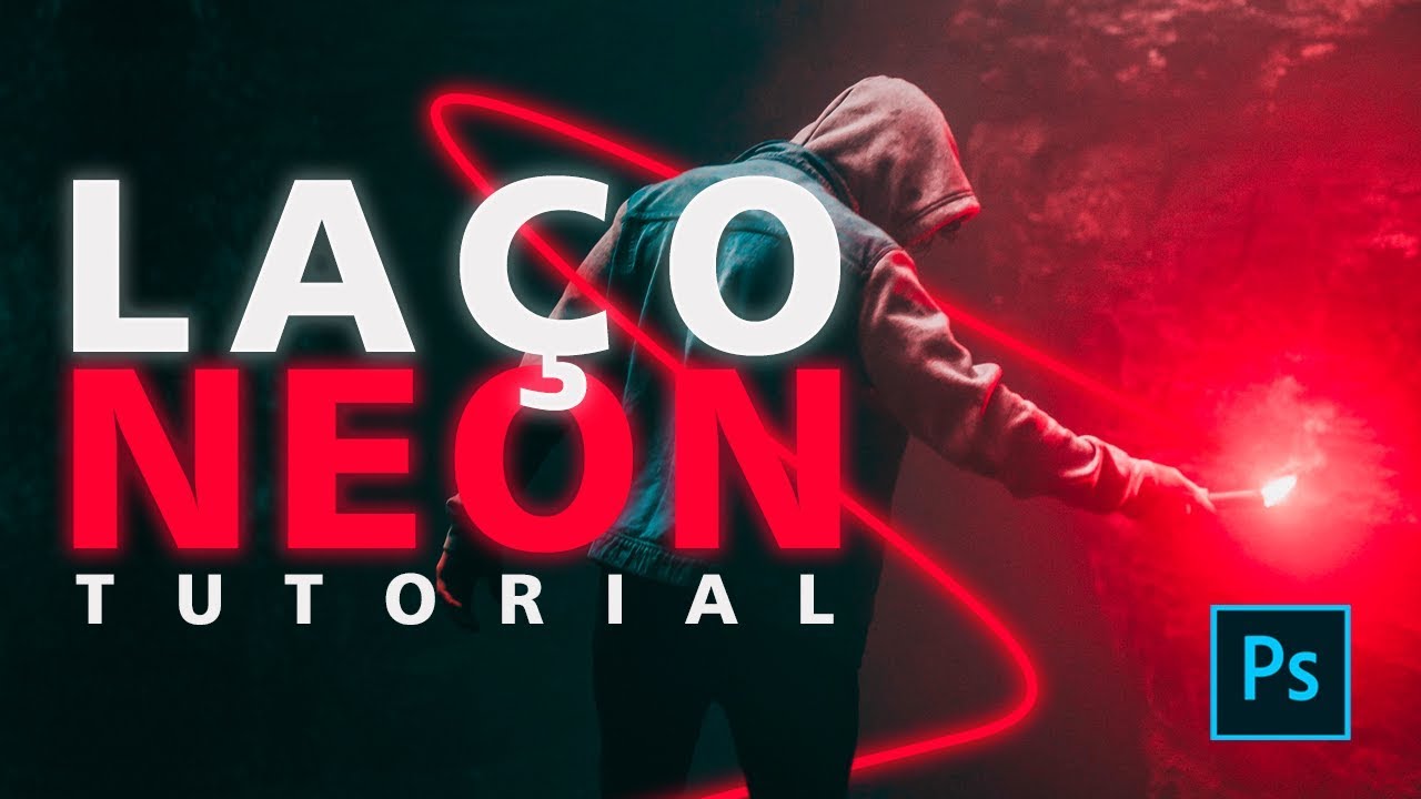 Tutorial - Laço de Neon - Photoshop CC
