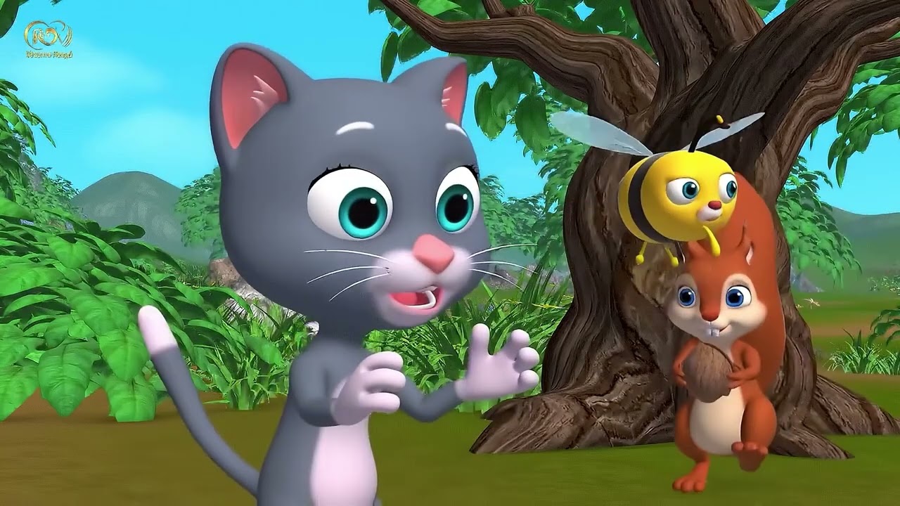 The Secret Forest 🐱✨ | A Magical Journey with the Kitten | More Nursery Rhymes