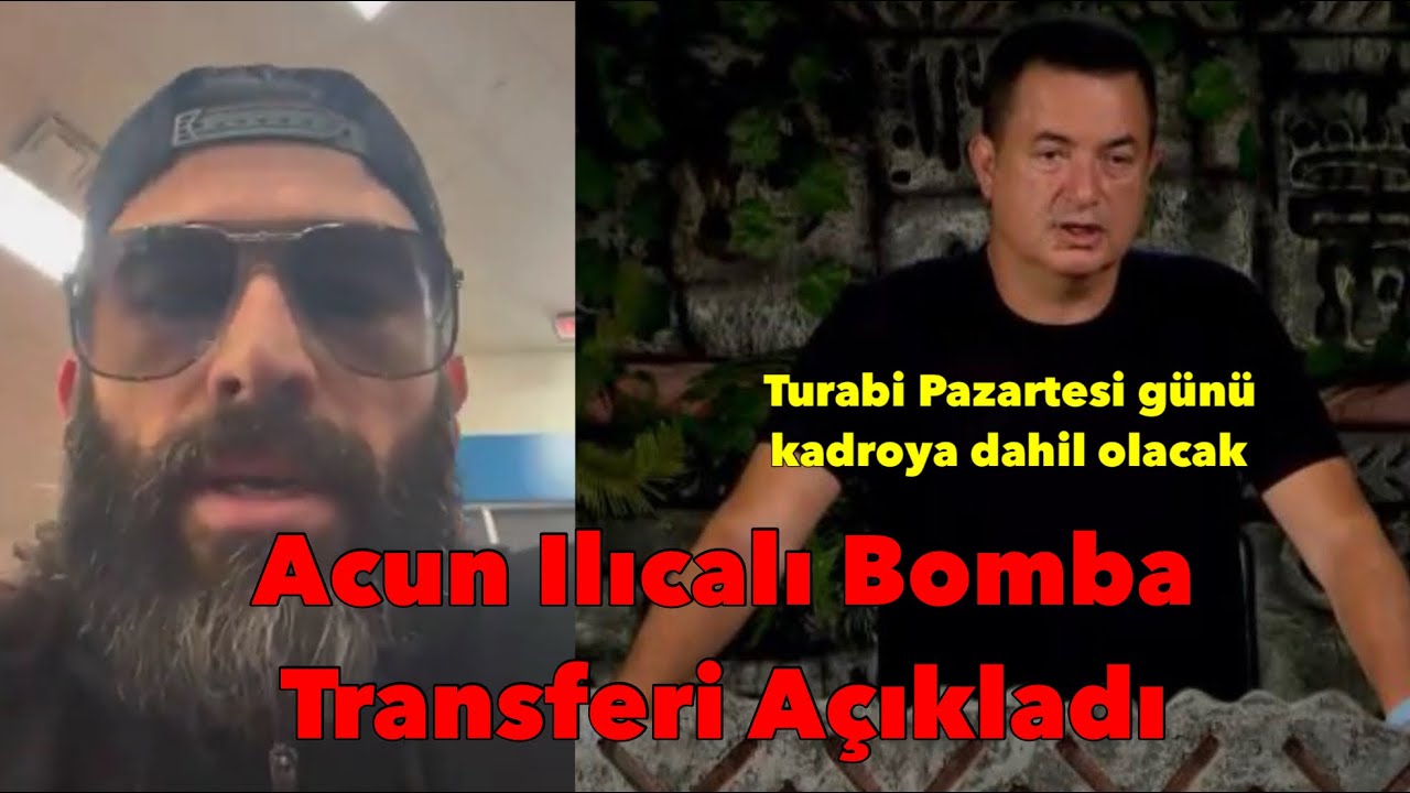 Acun Ilıcalı Bomba Transferi Açıkladı! 💥 Turabi Geliyor! 🔥 #survivor #survivor2026 