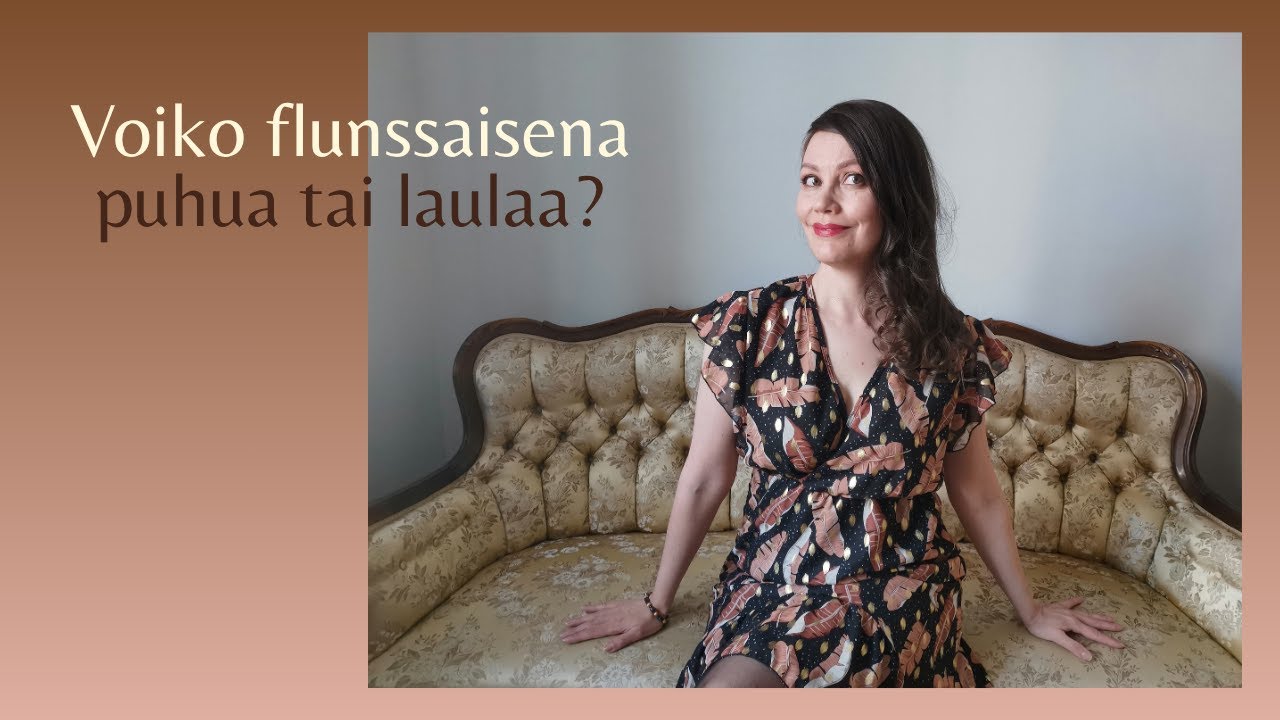 Ääni käheänä? - Flunssaisena laulaminen ja puhuminen voi olla riski