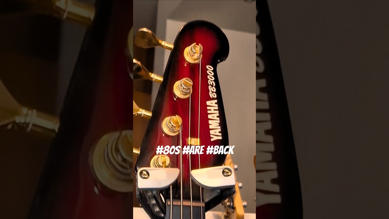 Yamaha BB3000 The sound of '80 😎 🎸 @YamahaGuitarsOfficial  #bassplayer #music #music #fyp #top10
