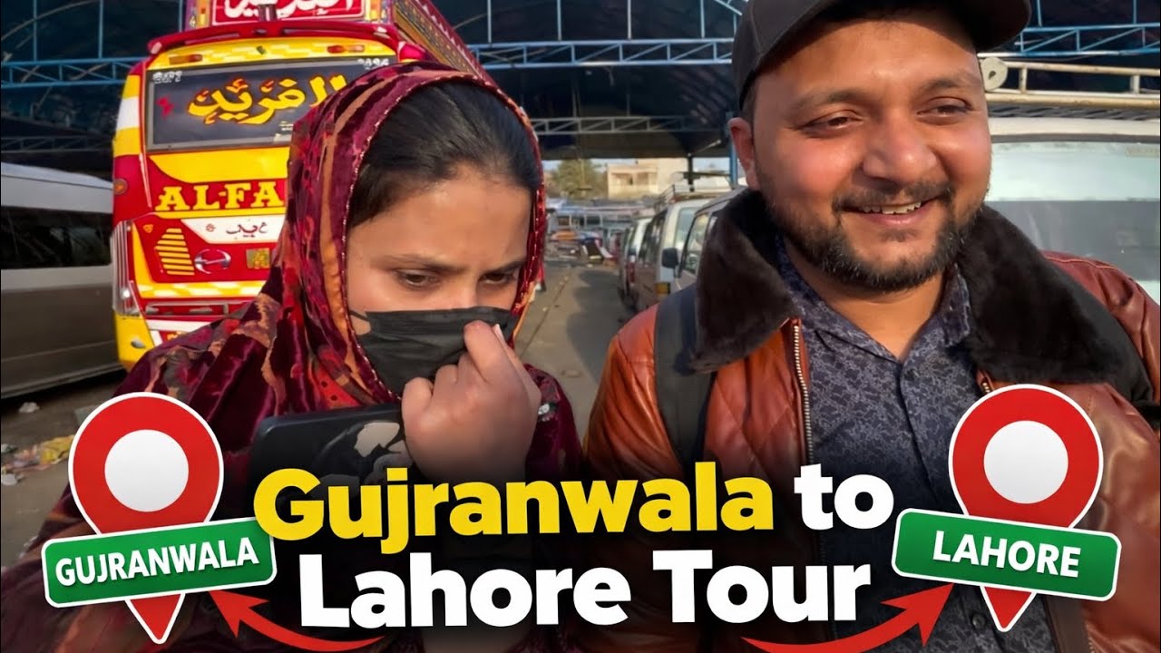 Gujranwala To Lahore With Her @Rizwansidravlogs 