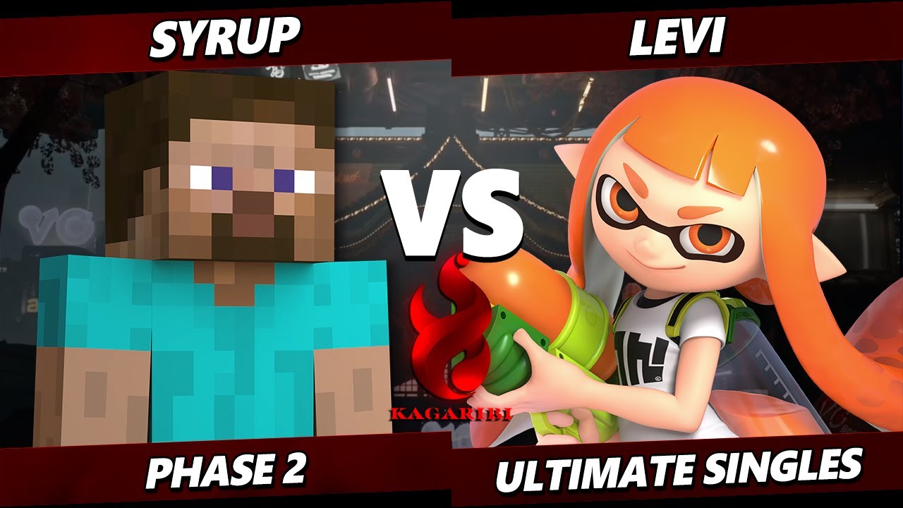 Kagaribi 13 - Syrup (Steve) Vs. Levi (Inkling) Smash Ultimate - SSBU