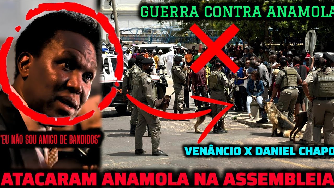 ATACARAM PARTIDO ANAMOLA NA ENTRADA DA ASSEMBLEIA DA REP&Uacute;BLICA! VEN&Acirc;NCIO MONDLANE SENDO COMBATIDO