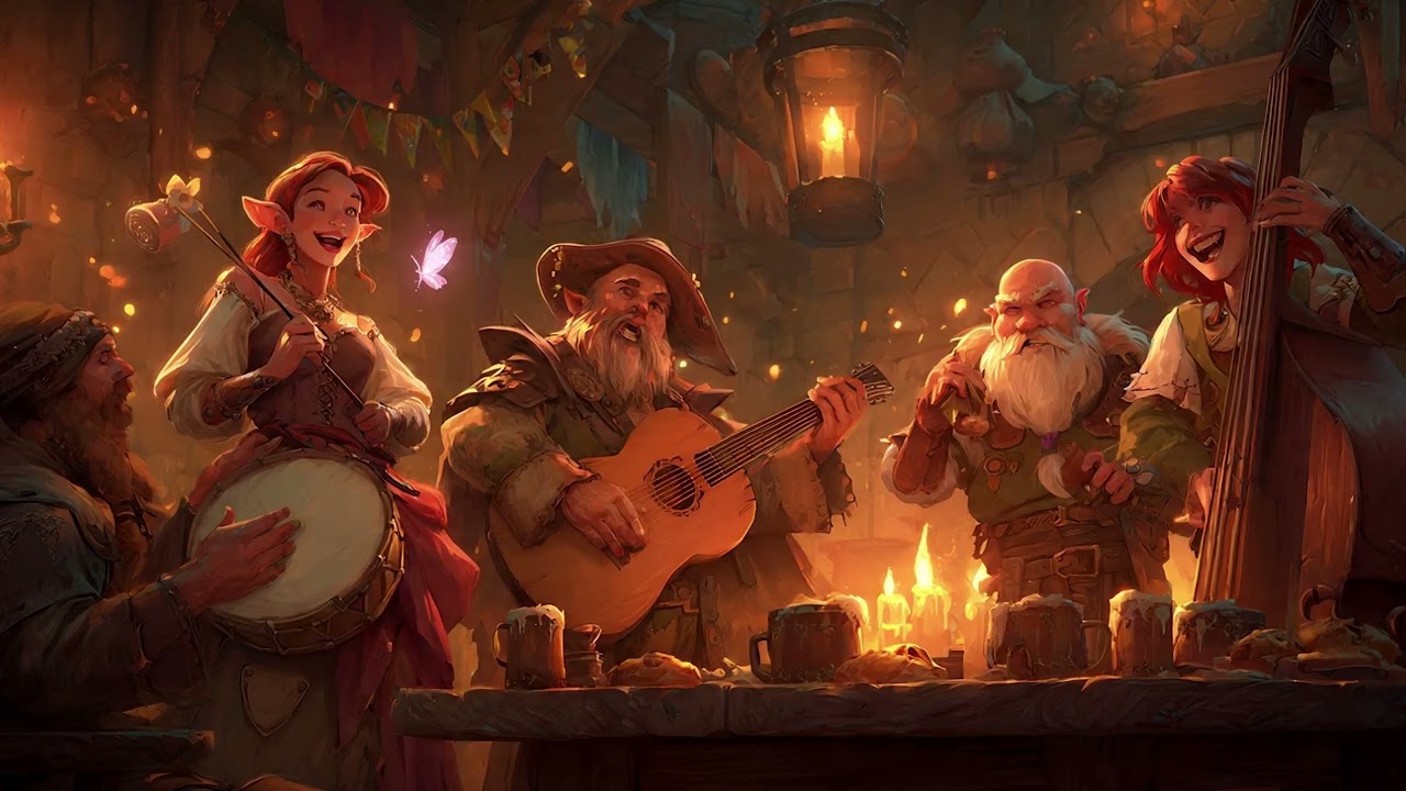 Raise The Tankard High 🍺 | Medieval Fantasy Tavern Song | Epic Inn Folk Music