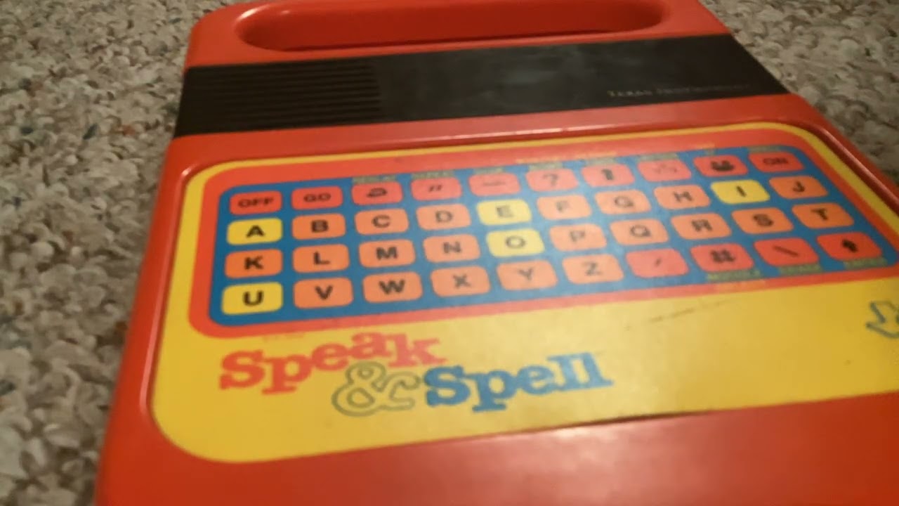 Speak and spell gameplay