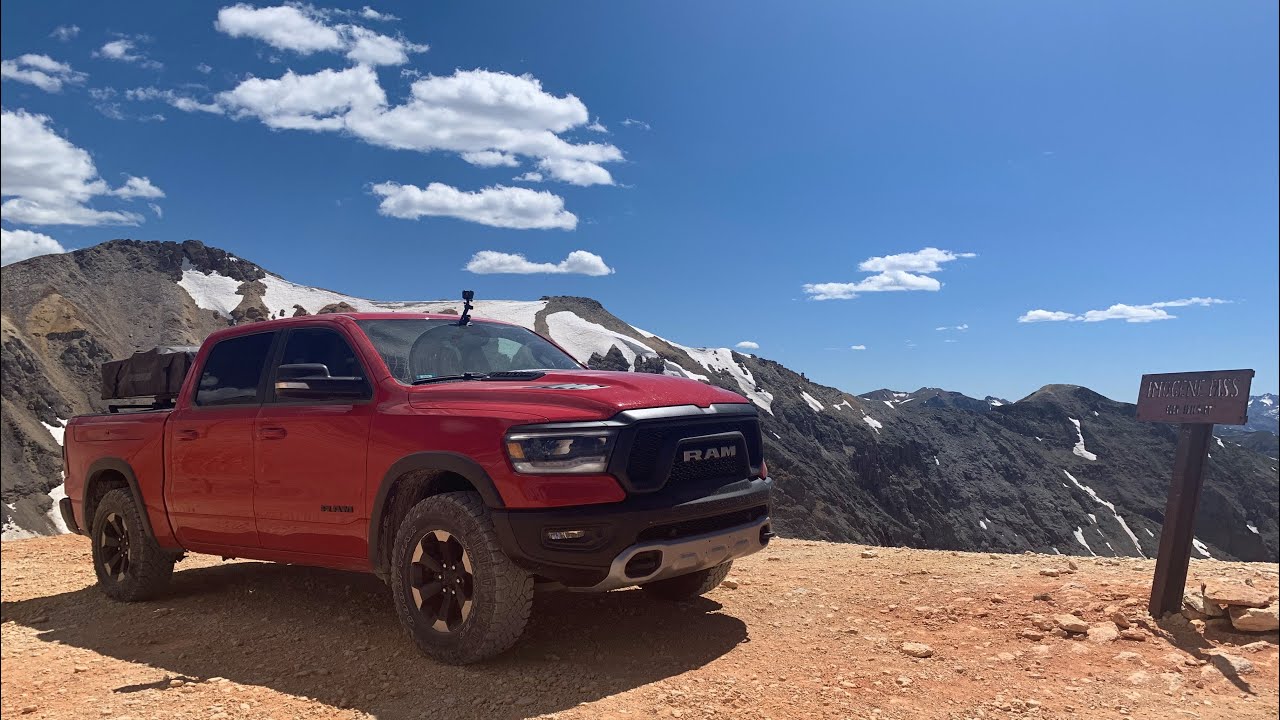 Imogene Pass Telluride to Ouray in a Ram Rebel - Full Trail