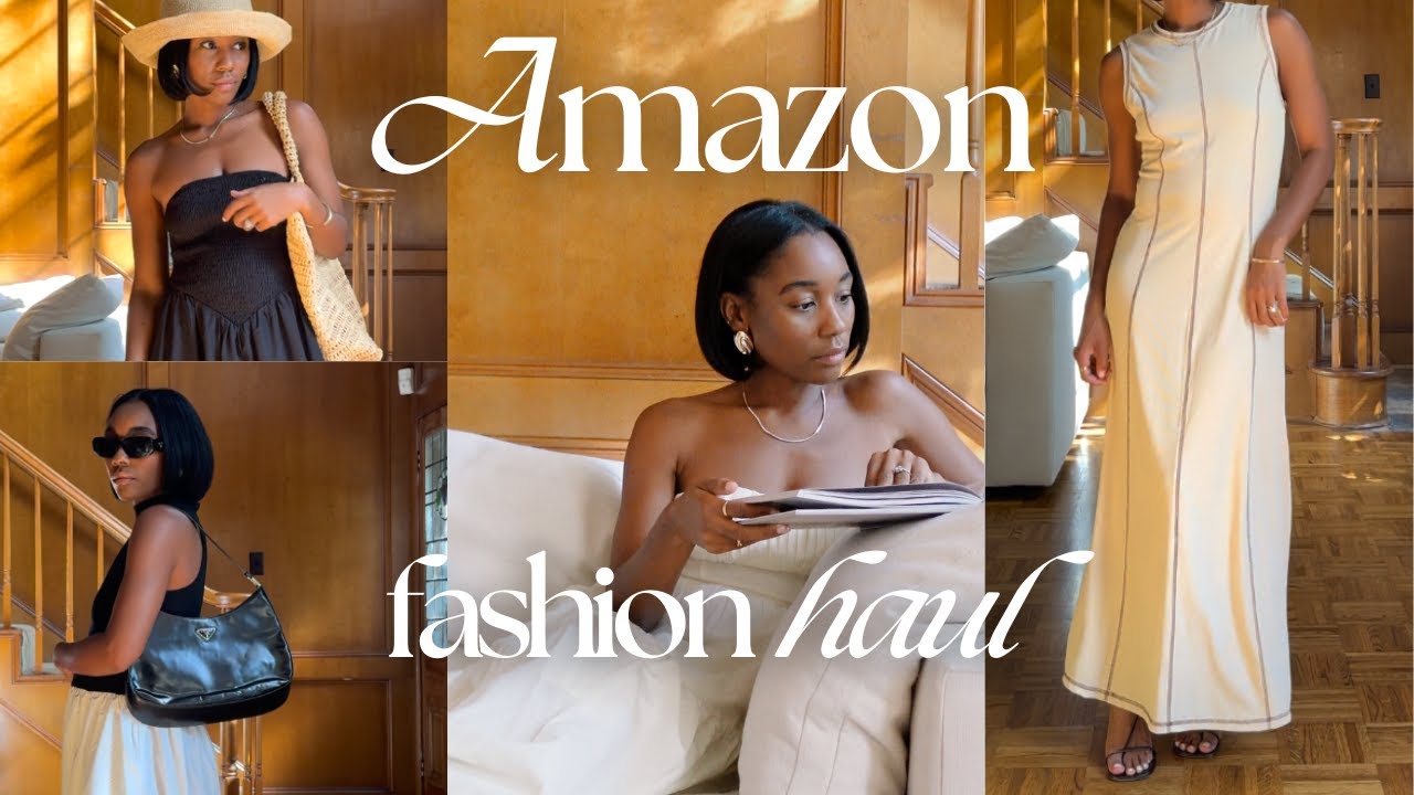 Amazon Fashion Try On Haul (trendy summer dresses that can transition into fall)