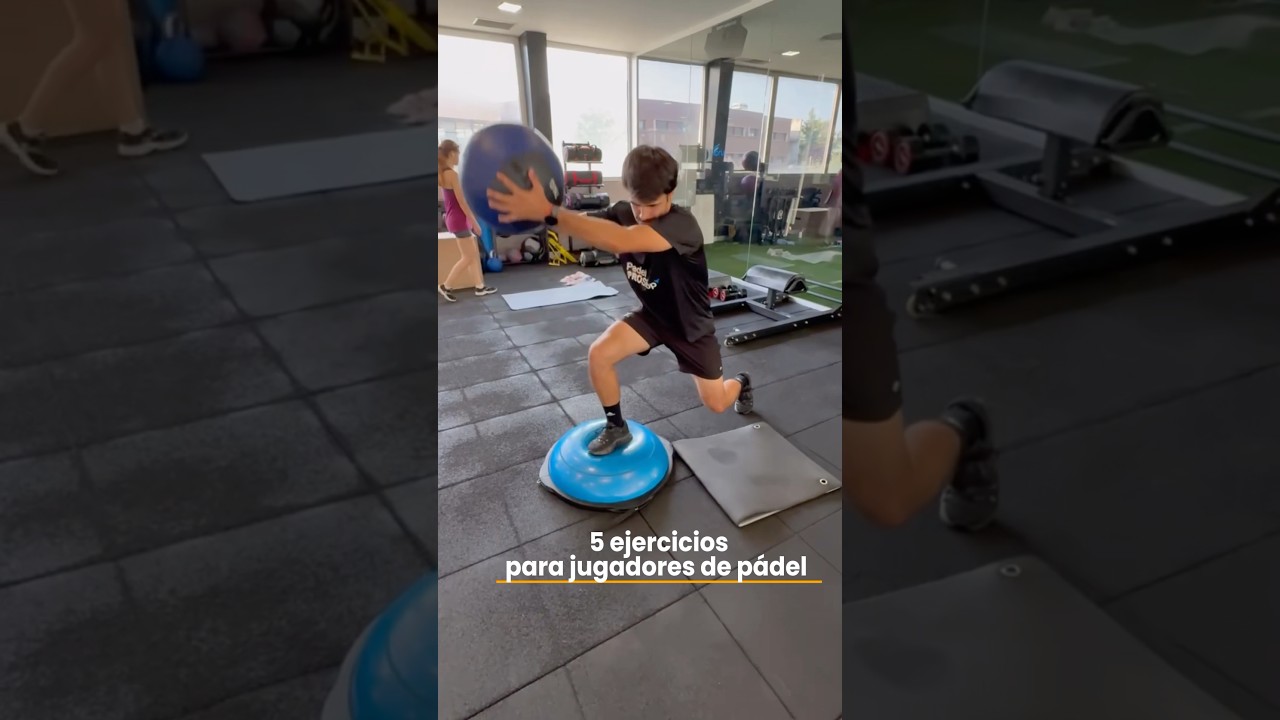 5 ejercicios para mejorar tu f&iacute;sico en p&aacute;del con Jorge Rodr&iacute;guez #padel