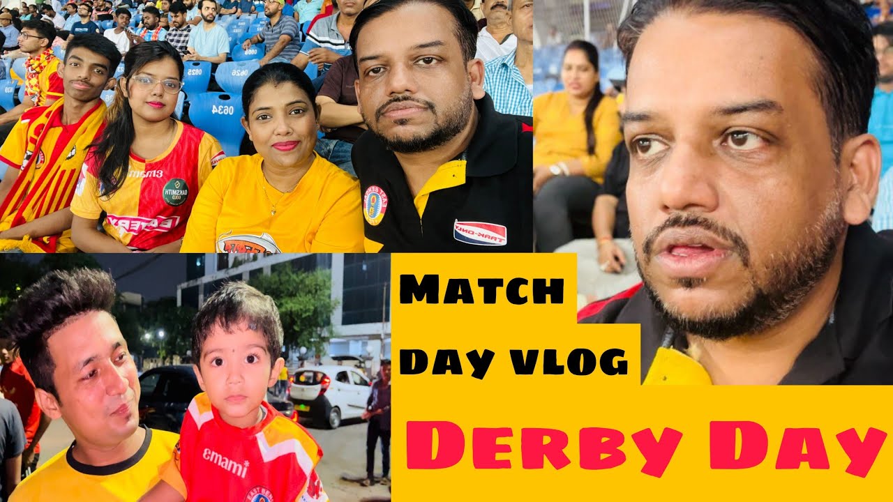 কোটি কোটি টাকা নিয়ে এই পারফরমেন্স 😡 East Bengal FC vs Mohun Bagan SG Matchday Vlog ❤️💛💚❤️