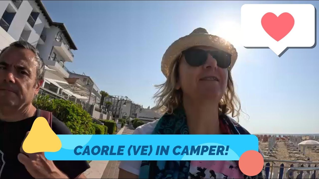 CAORLE (VE)  in Camper con Gufettocamperlife. Weekend in libera al Gallini parking. Sorprendente!