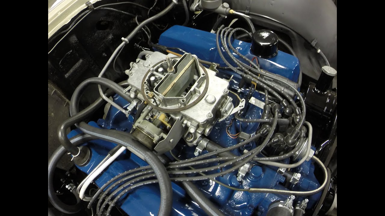 1966 Ford Galaxie 500 convertible restoration part 73 rebuilding carburetor