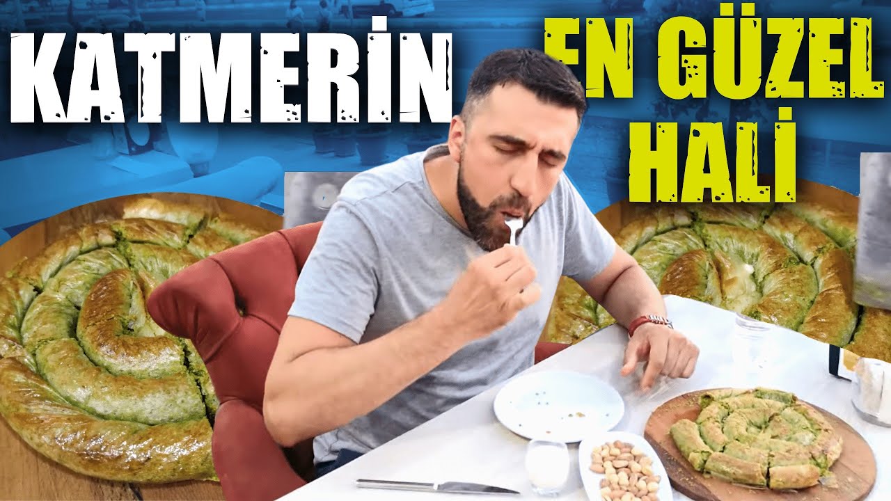 DİYARBAKIR'A KATMERİ BİZ GETİRDİK! ODUN FIRININDA İÇİ ÇITIR  BURMA KATMERİ KESİNLİKLE DENEMELİSİNİZ!