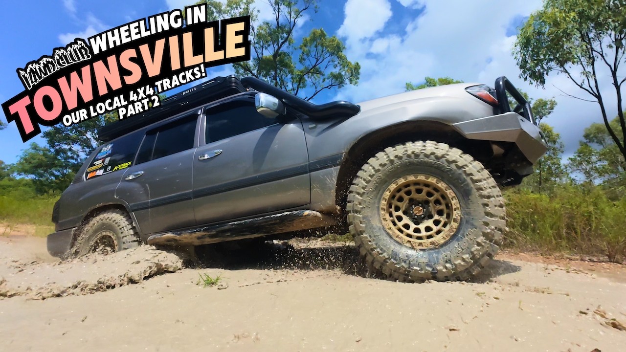 How much does it REALLY take to put a 105 Landcruiser on its side?😬 - TSV's 4wd Playground - Part 2!