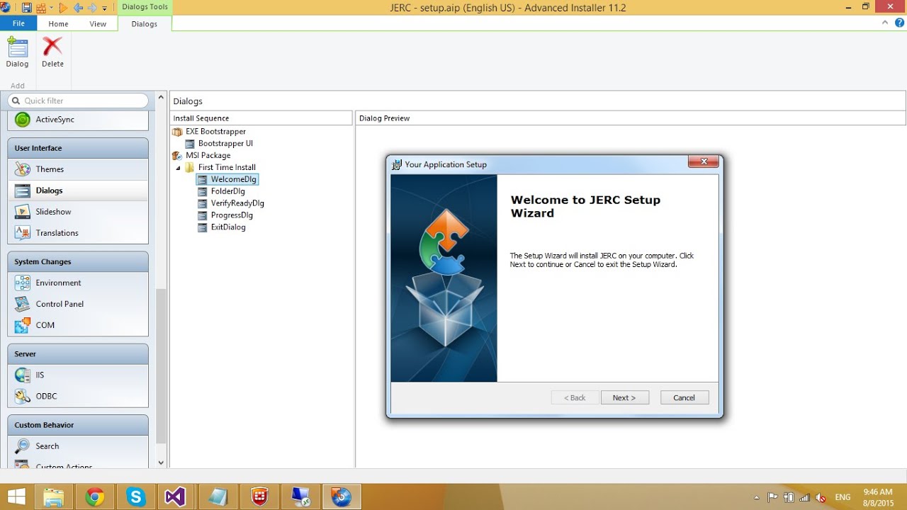 Advanced Installer - How to Create a Setup file | FoxLearn