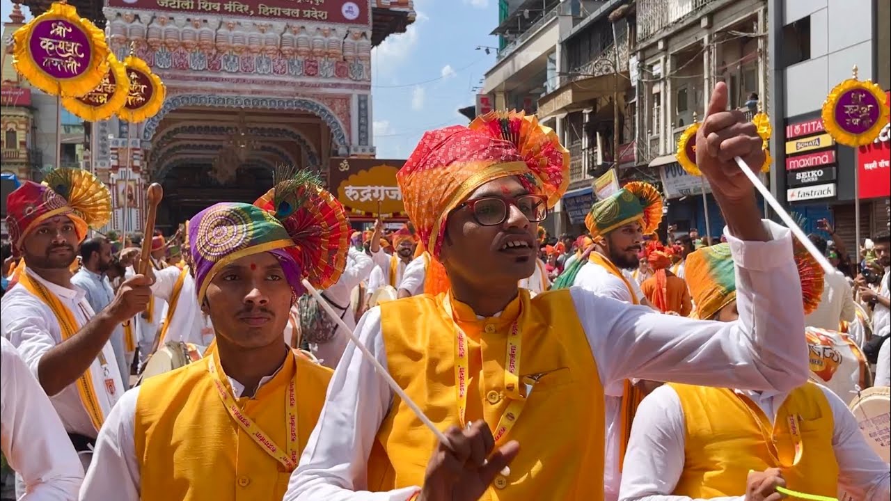 Rudragarjana Dhol Tasha Pathak’s Powerful Performance | Kasba Ganpati Visarjan 2024 #dholtasha #pune
