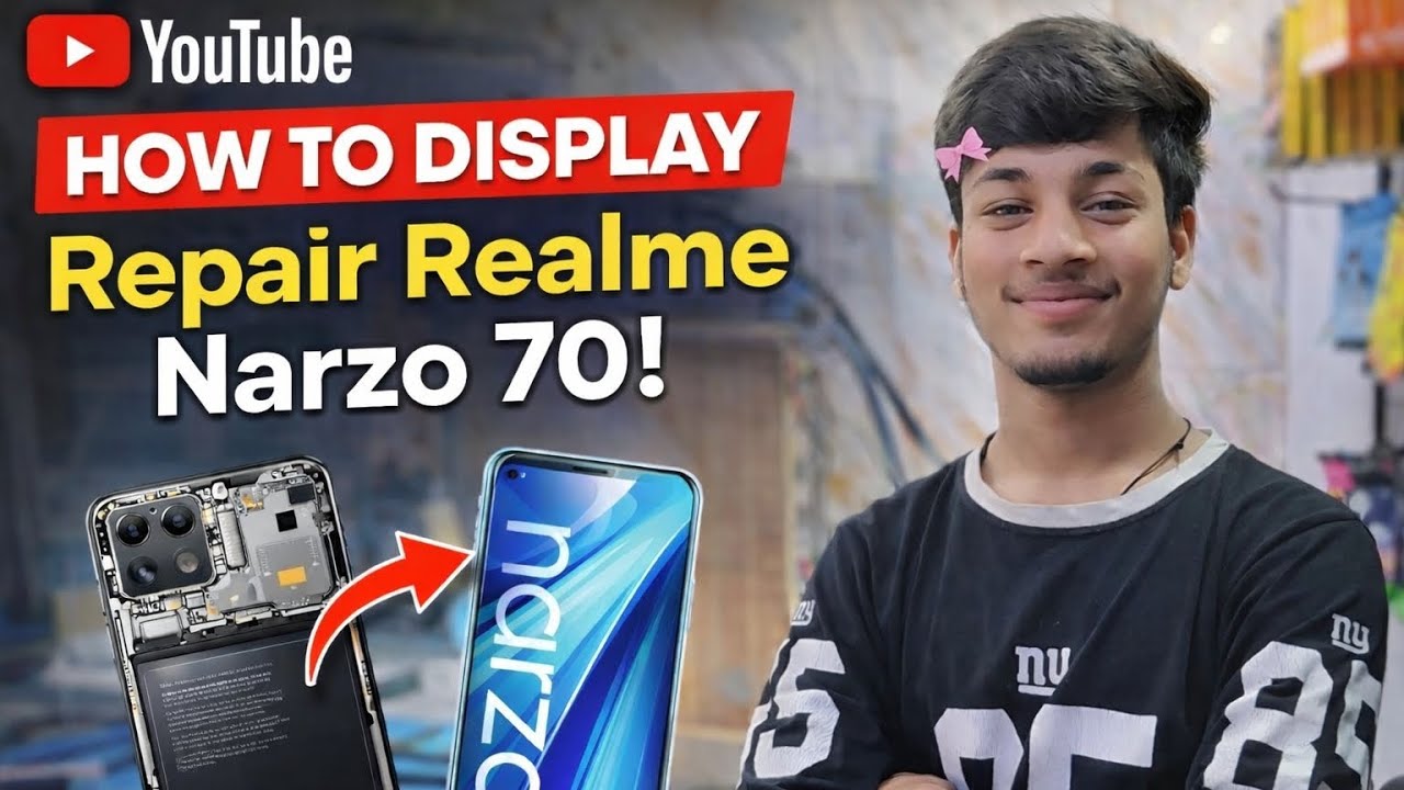 Realme Narzo 70 Display Repair | Display Kaise Change Kare | Step By Step Realme Narzo 70 Display 