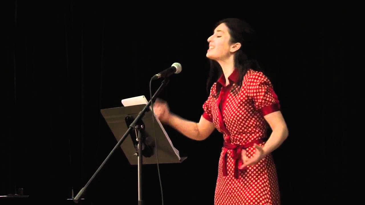 Lana Der Bedrossian  recites 'Yegeghetsin Haygagan'