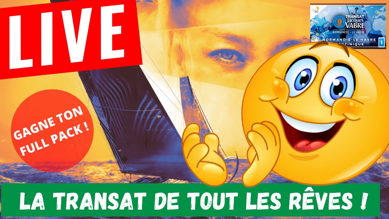 LIVE VIRTUAL REGATTA : RETOUR SUR LA TRANSAT JACQUES VABRE ET LA VICTOIRE DE BAPTISTE_REP!