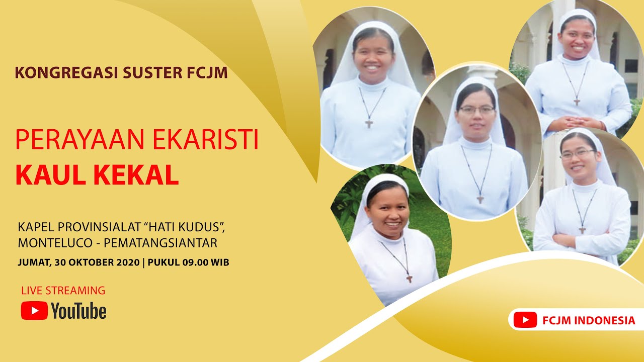 Live | Misa Kaul Kekal Kongregasi Suster FCJM