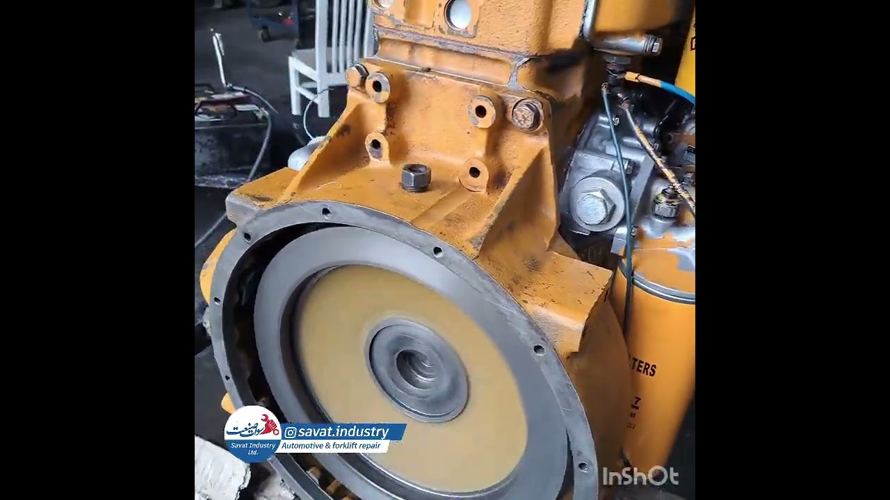 Komatsu 105 engine repair #repair #engine #komatsu #forklift