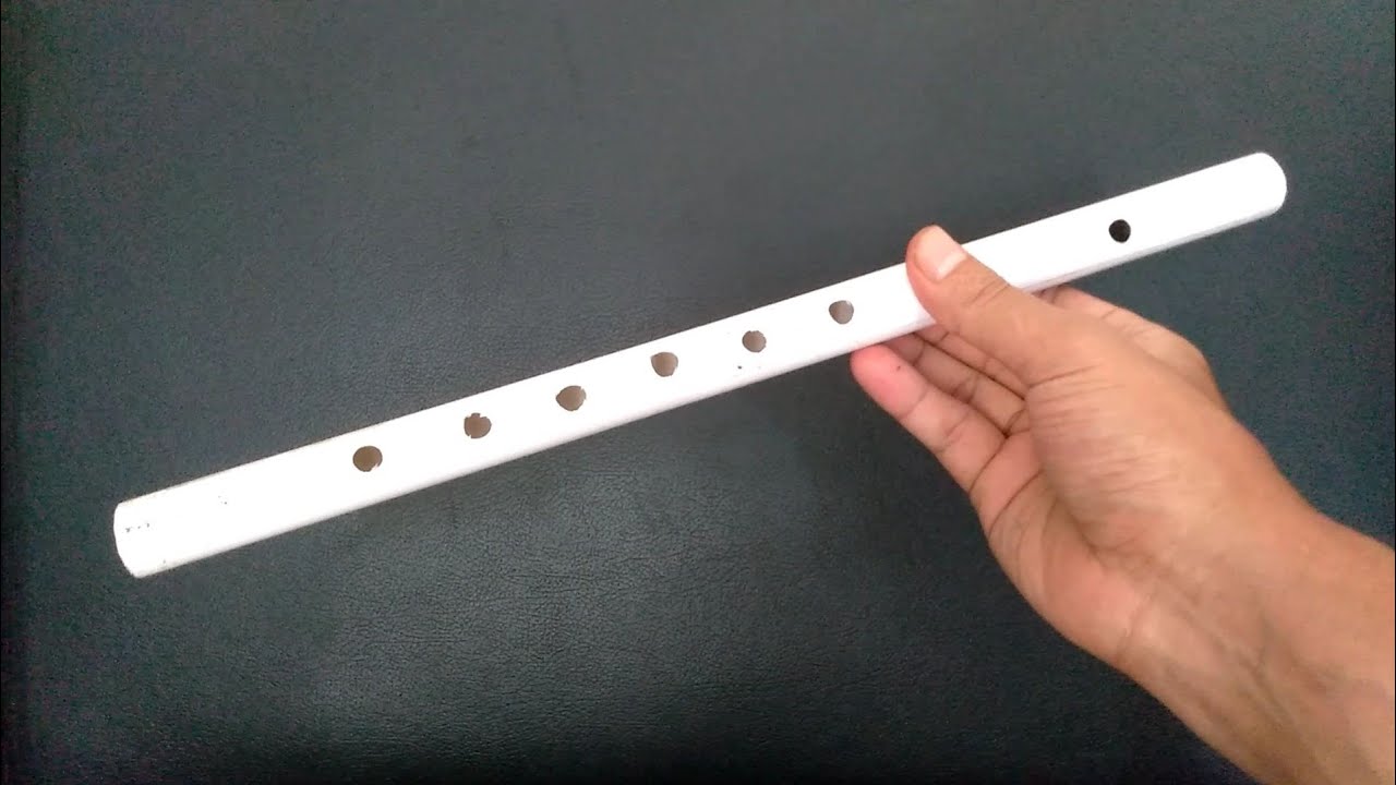 Cara membuat suling dari pipa pvc || kreatif paralon