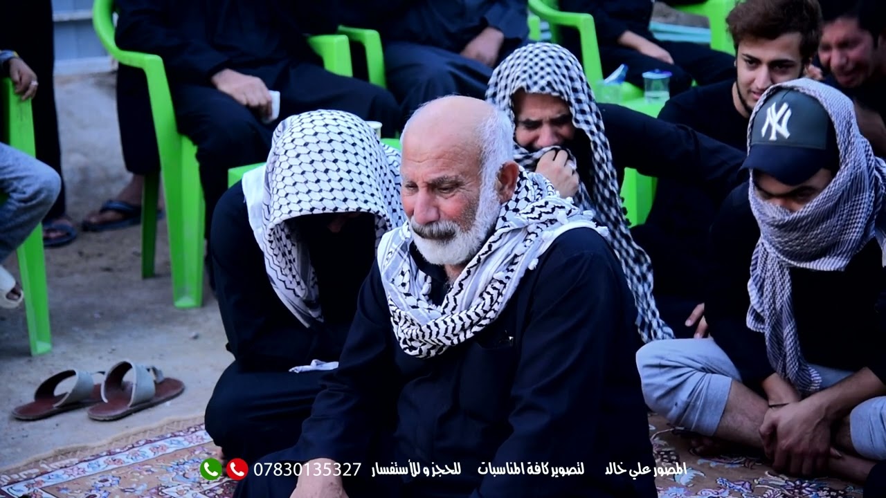 عزاء المرحوم المغدور حسنين مجيد العيداني_الناعي عباس المجراوي