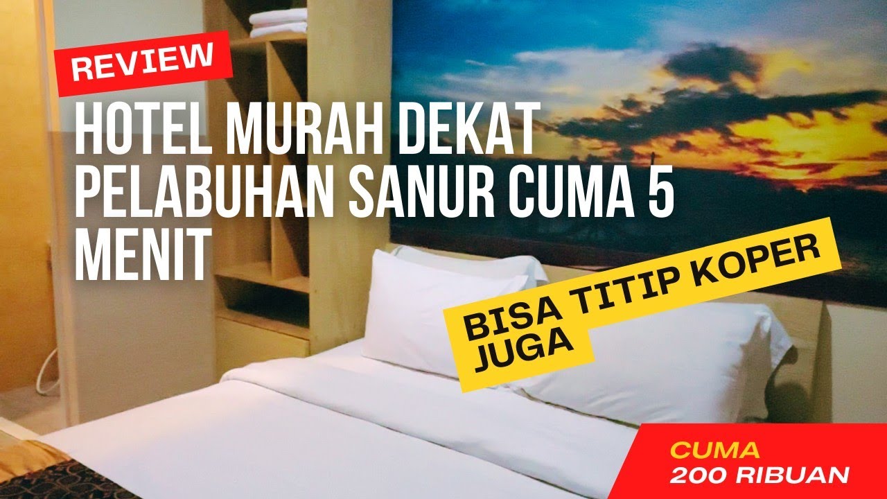 Hotel Murah Di Bali Dekat Pelabuhan Sanur| The Alley City Hotel