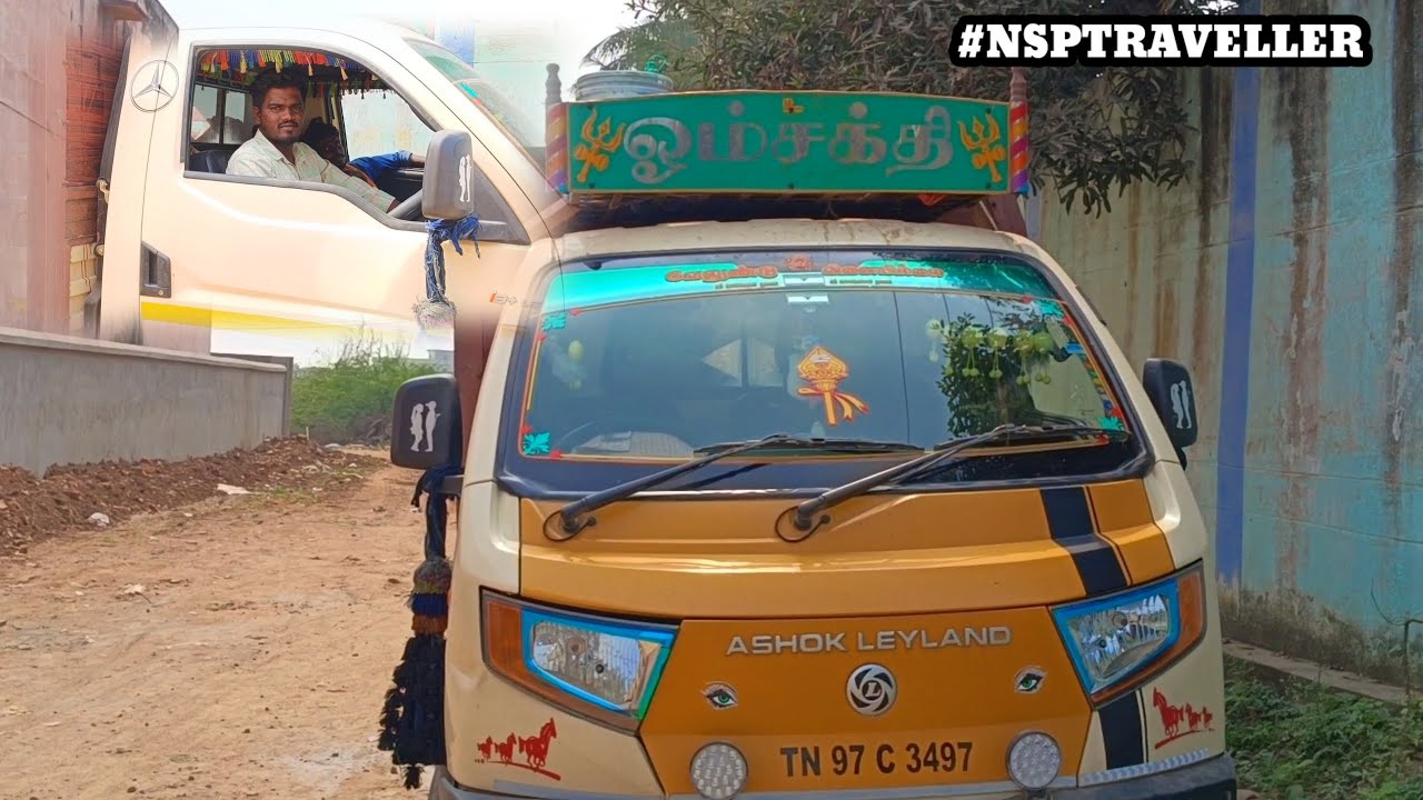 💢Ashok Leyland bada dost💢 Ambattur to EB vallur⭐ #NSPtraveller #tamil