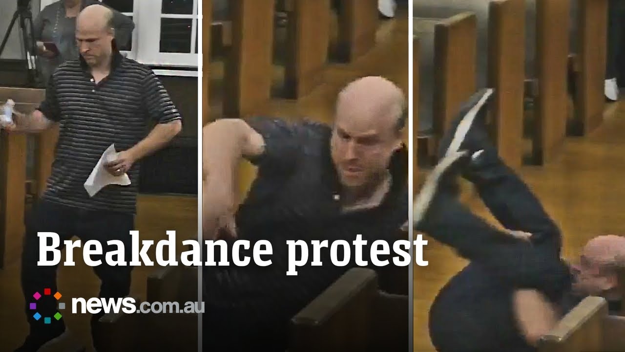 Council candidate goes viral breakdancing to protest tax hike