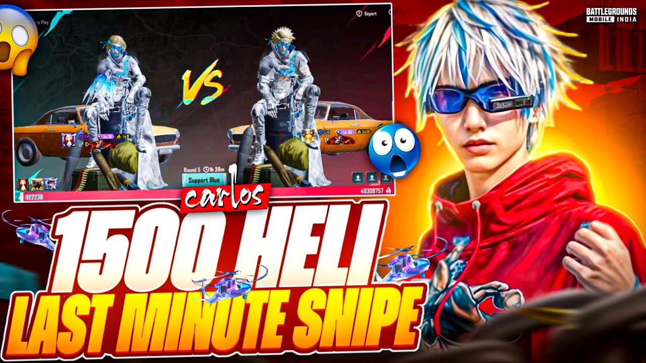 1500 Helicopter POP Battle ⚡ Last Second Snipe | #bgmi #bgmipopularity biggest popularity battle 