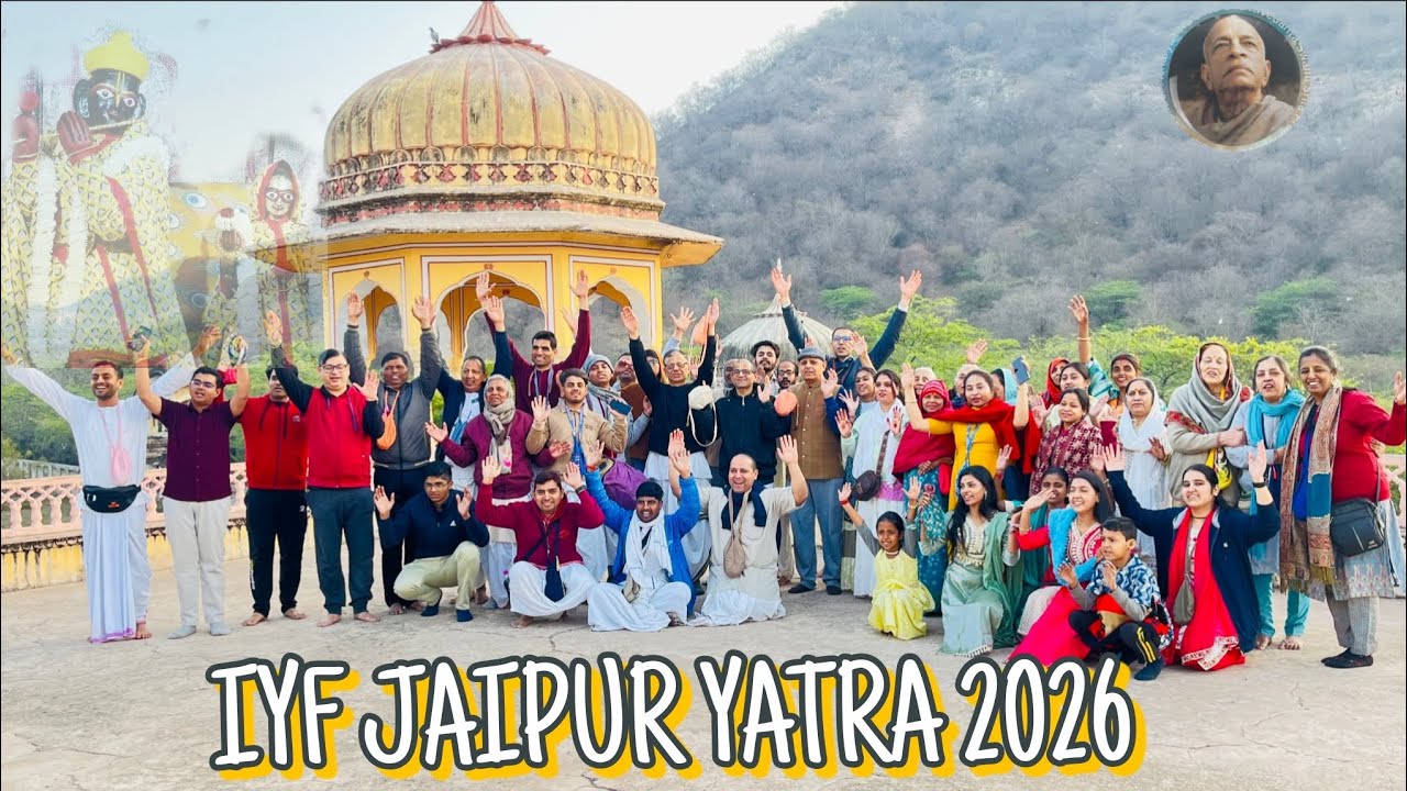 ISKCON Jaipur Yatra 2026 | Divine Experience with Devotees | Spiritual Trip | Kirtan Dance Vibes 
