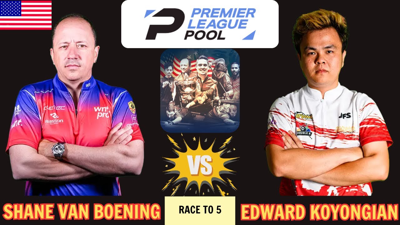 SHANE VAN BOENING VS EDWARD KOYONGIAN - Who do you think used better strategy? PREMIER LEAGUE POOL !