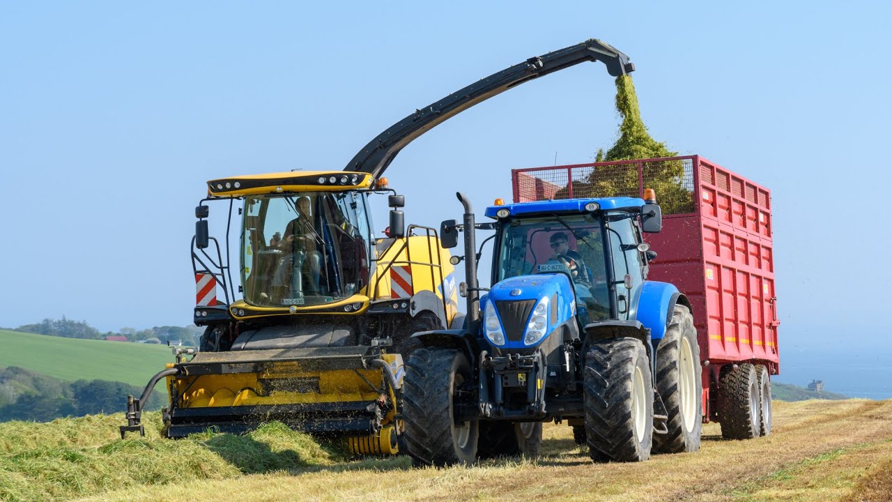 O'Donovans Contractors - New Holland FR550 - 1st Cut Silage - May 2021
