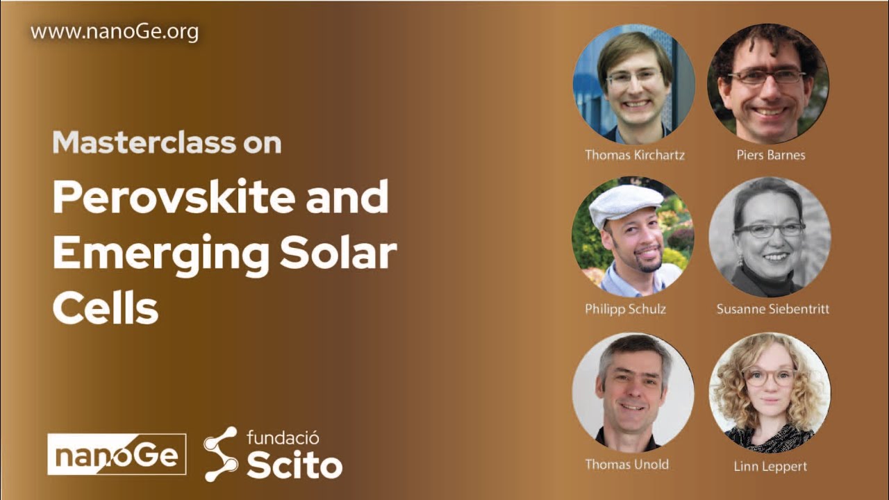 An introduction to device physics of perovskite solar cells |  Thomas Kirchartz