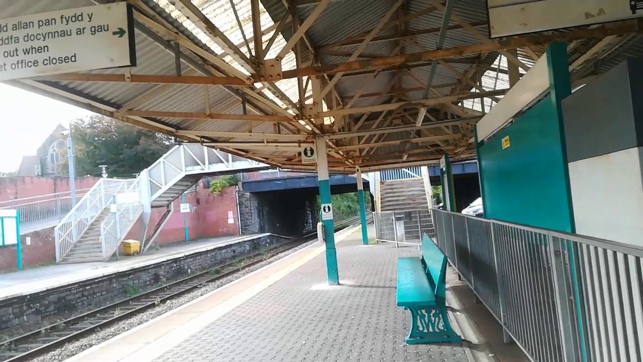 Caerphilly station check-in