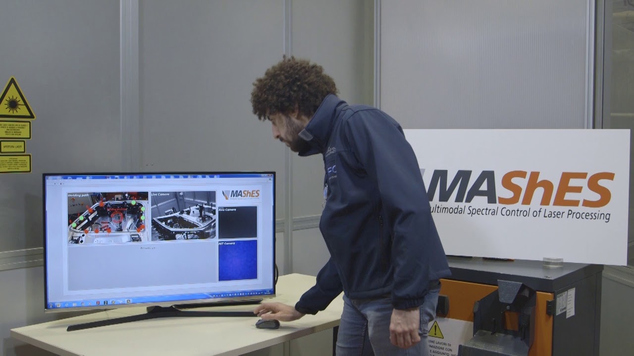 Laser welding monitoring and control demonstration